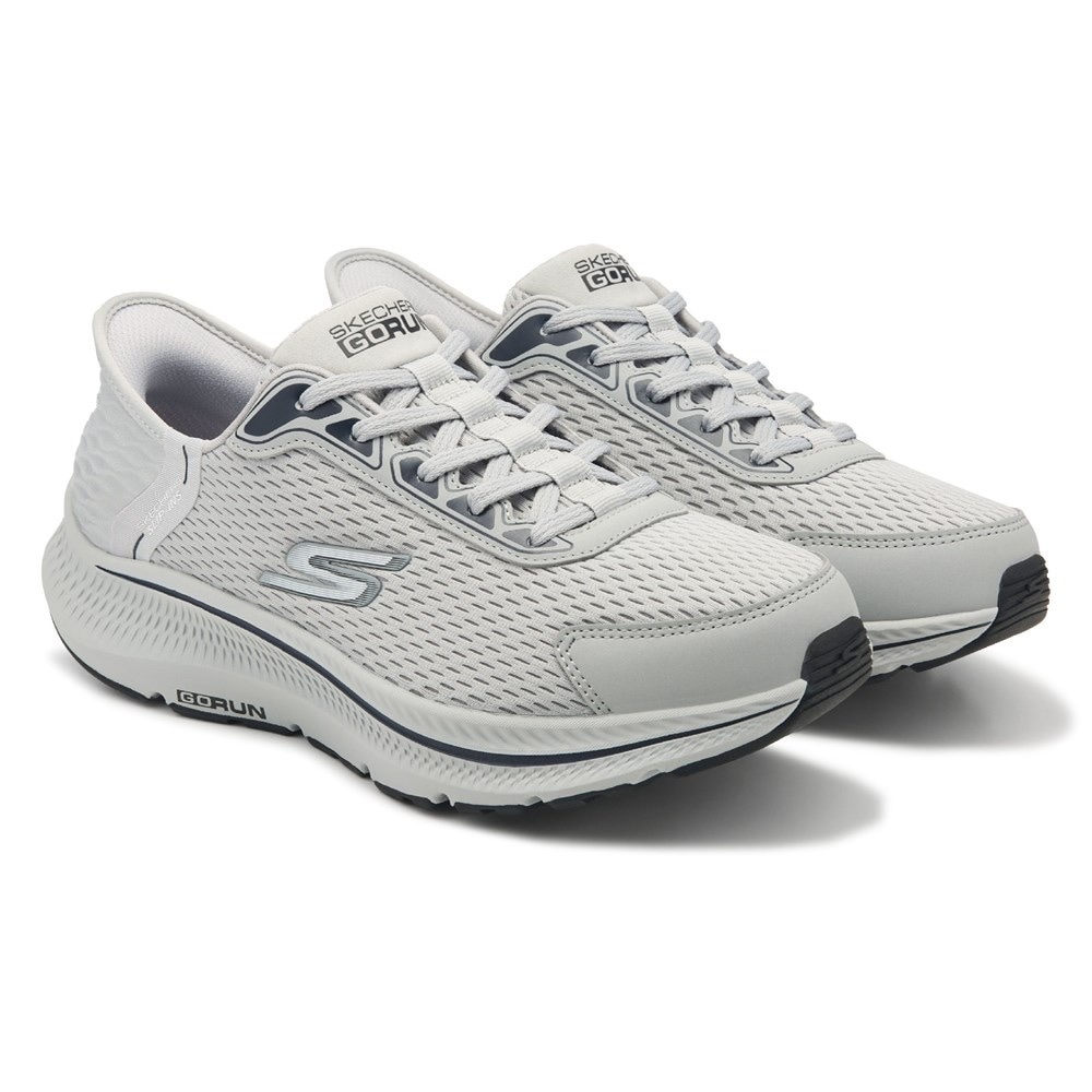 Skechers Light Gray Running Shoes